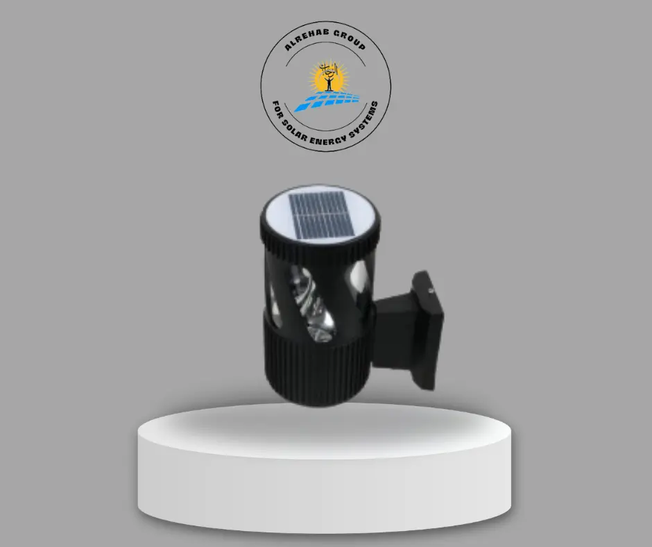 "Solar LED Wall Light وحدة انارة حوائط  بالطاقة الشمسية   2W"