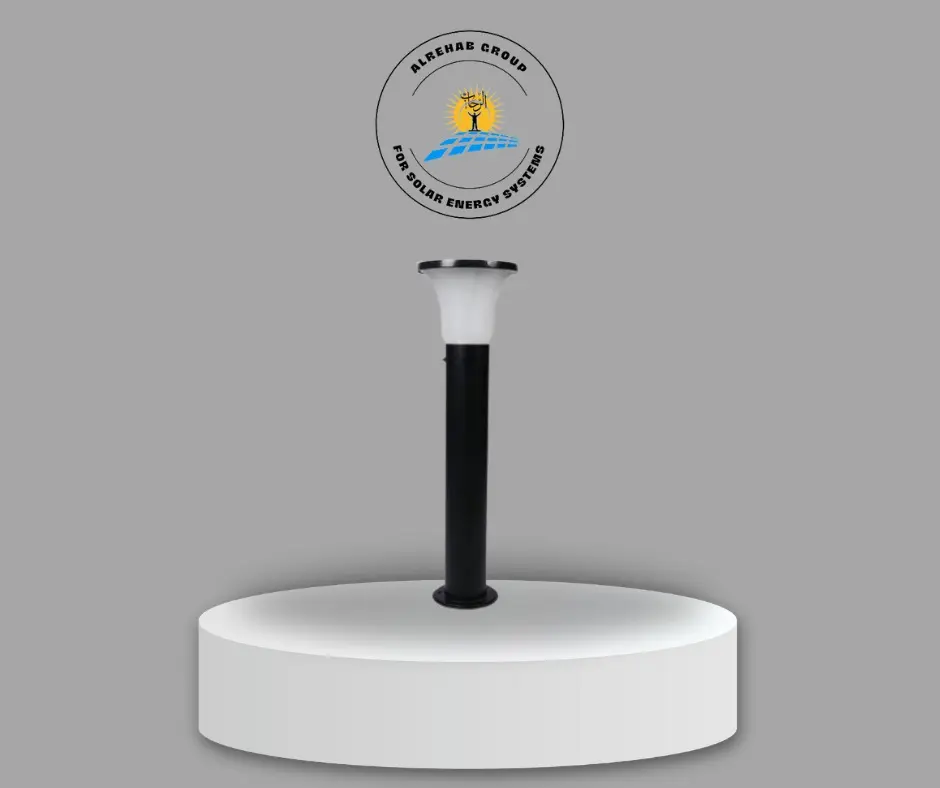 "Solar Garden Light وحدة انارة حدائق بالطاقة الشمسية  "حربة حدائق 2 وات